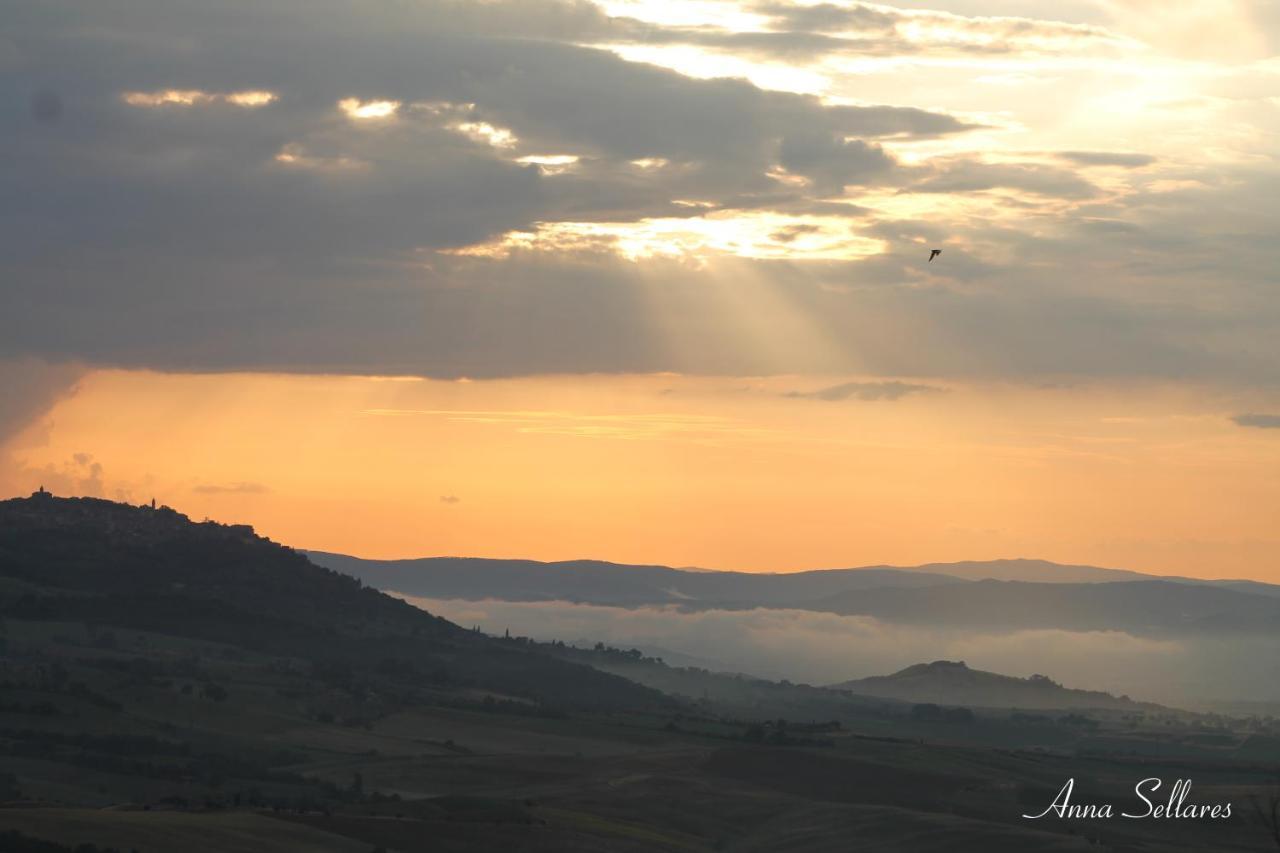 Soleluna Daire San Quirico dʼOrcia Dış mekan fotoğraf